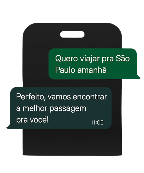 Conte onde quer ir